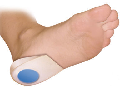 TALONETE SILICONE REBORDO ESPORÃO CENTRAL