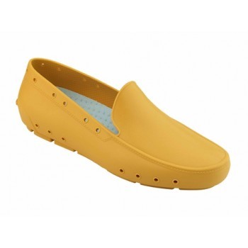 SAPATO WOCK MOC SENHORA AMARELO