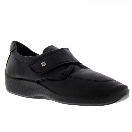SAPATO ORTOPÉDICO COM VELCRO PRETO
