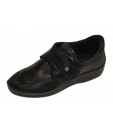 SAPATO ORTOPÉDICO COM VELCRO PRETO