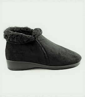 Bota ARCOPÉDICO PÊLO FECHO LATERAL PRETO