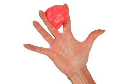 SILICONE THERAFLEX MÉDIO VERMELHO