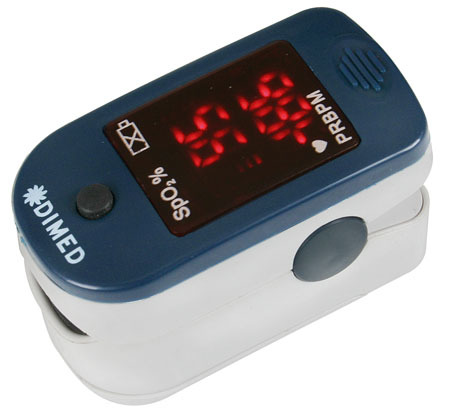 OXÍMETRO MINI FINGER ILUMINAÇÃO LED
