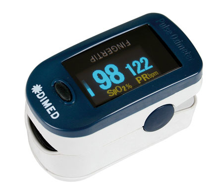 OXÍMETRO MINI FINGER ILUMINAÇÃO LCD