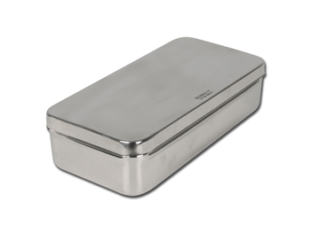 CAIXO AÇO/INOX COM TAMPA