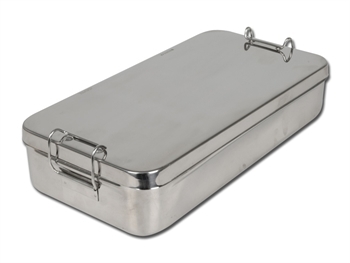 CAIXA AÇO/INOX COM PEGAS