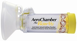 CÂMARA EXPANSORA AEROCHAMBER MÁSC. AMARELA