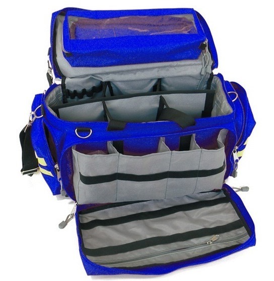 SACO EMERGÊNCIA/MÉDICO/ENFERMAGEM  AZUL  MÉDIO