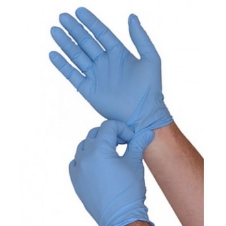 LUVAS NITRILO N/ ESTERILIZADAS SEM PÓ