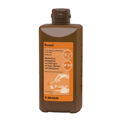SOLUÇÃO DÉRMICA BRAUNOL 500 ml 
