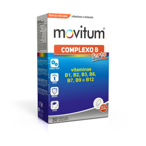 MULTIVITAMÍNICO MOVITUM COMPLEXO B FORTE