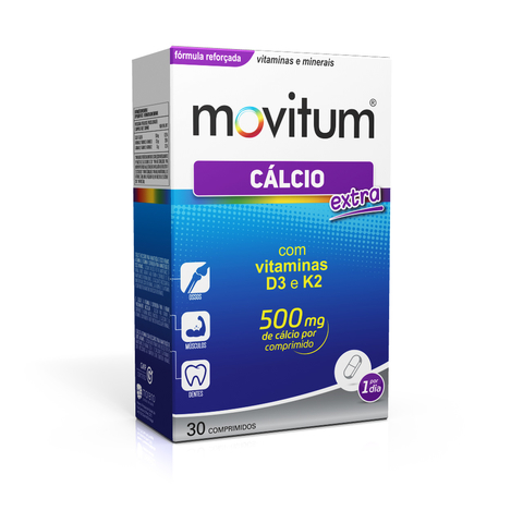 MULTIVITAMÍNICO MOVITUM CALCIO EXTRA
