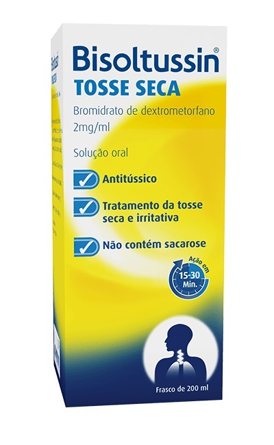 SOLUÇÃO ORAL BISOLTUSSIN TOSSE SECA