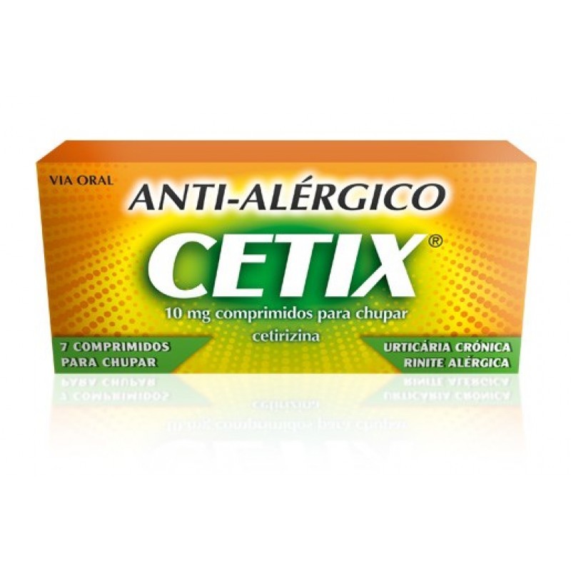 COMPRIMIDOS CETIX P/ CHUPAR