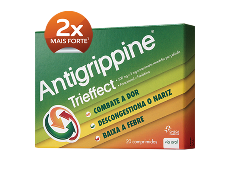 COMPRIMIDOS ANTIGRIPPINE TRIEFFECT     